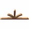 Ekena Millwork Richland Timber Gable Bracket, Western Red Cedar, 96"W x 40"H x 5 1/2"D x 5 1/2"F, 10/12 Pitch GBW096X40X0606RIC00SWR - alternate 5